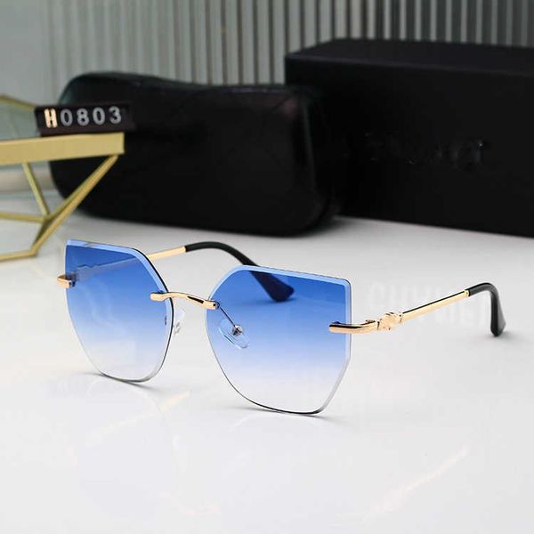 

wholesale of sunglasses new polygonal overseas glasses show thin sunglasses women's uv protection, White;black