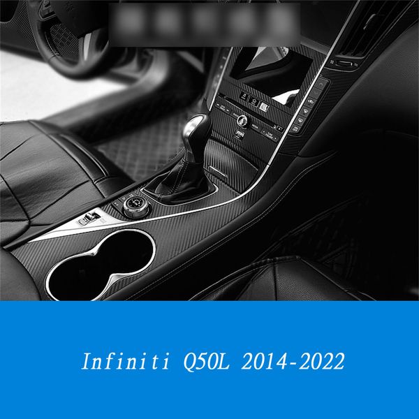 

for infiniti q50l qx50 2014-2022 self adhesive car stickers carbon fiber vinyl car stickers and decals car styling accessories