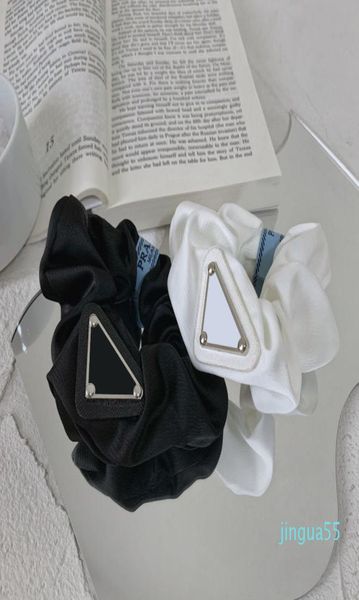 

fashion bandana elastic hair bands ponytail holder hair ties women scrunchies elegant for girls hair accessories5872877, Pink