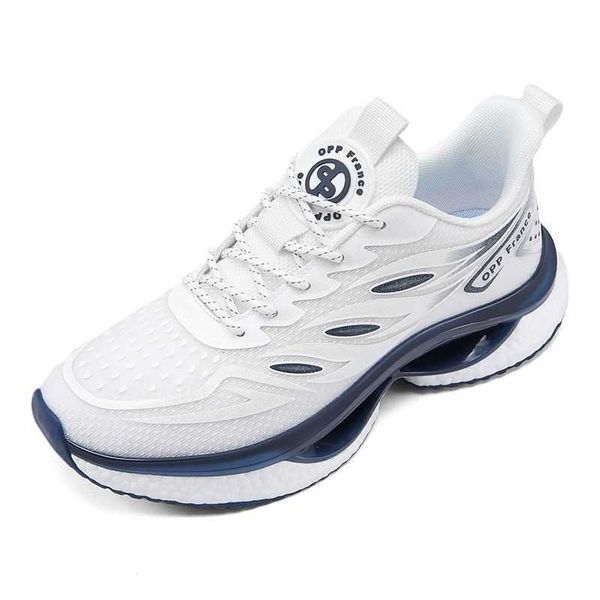 

men's summer new product light luxury professional running shoes ultra light and high grade opp men's shoes rooster shock absorpti, Black