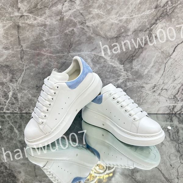 

2023 new quality designer sneakers calfskin casual shoes fashion reflective shoes men women sneaker vintage trainers leather, Black