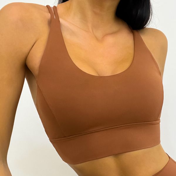 

european and american new yoga wear womens thin shoulder beauty back breathable tight beauty back and push up shock-absorbing sports bra, White;red