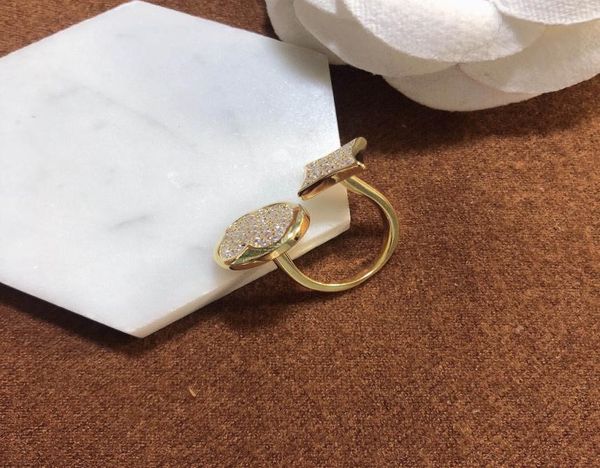

fashion cz rings bague anillos for women engagement wedding jewelry couple style lover gift with box nrj7999982, Golden;silver
