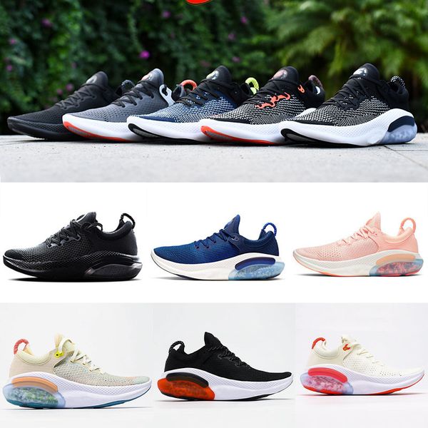 

running shoes men women designer shoes joyride run fk flyline black white light silver racer blue knit jogging sneakers