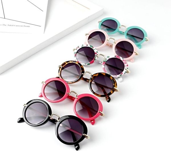 

sunglasses for kids round vintage sun glasses boys girls designer adumbral fashion children summer beach sunblock accessories1355926, Blue