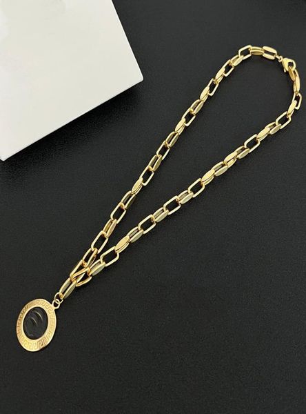 

retro designer black resin thick necklaces bracelet earring rings set banshee head portrait 18k gold plated women's birthday festive pa