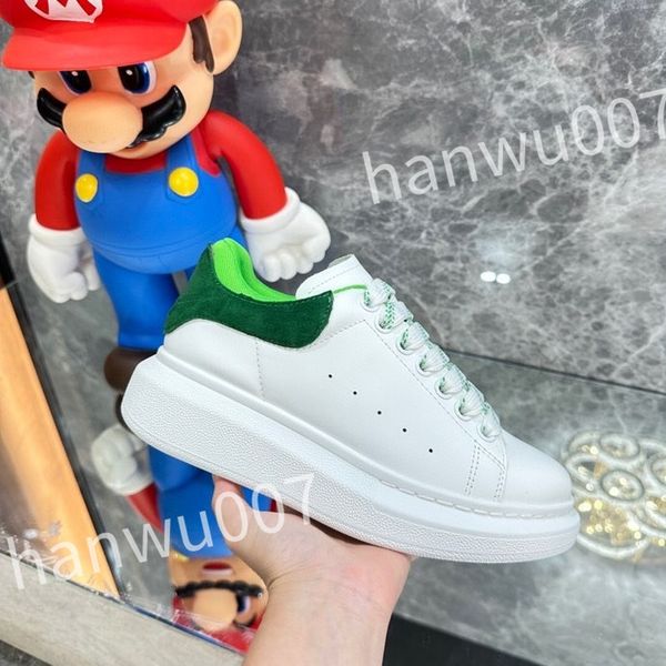

2023 new designer sneakers calfskin casual shoe fashion reflective shoes men women sneaker vintage trainers leather, Black
