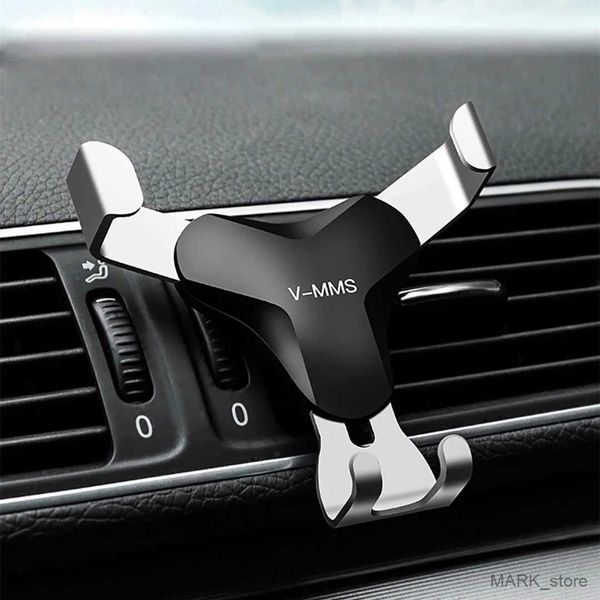 

car holder gravity car holder for phone in car air vent mount clip cell holder magnetic gps mobile phone holders for r230626