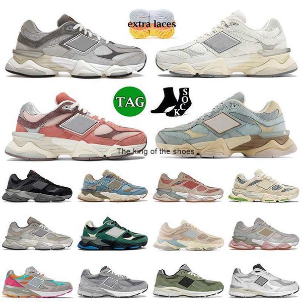 

authentic 9060 990 sneakers running shoes for men women rain cloud grey sea salt cherry blossom blue haze black castlerock joe freshgoods jj