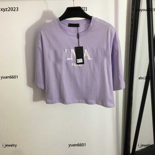 

women designer t-shirt fashion letter rubber printing tees multi color optional short sleeve round neck #multiple product, White
