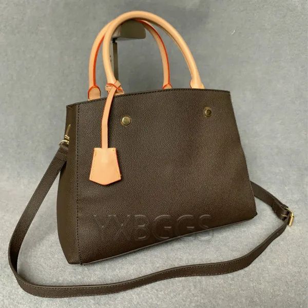 

luxurys fashion bags m41056 women handbags shopping bag classic brand genuine leather large capacity handbag shoulder bag designer
