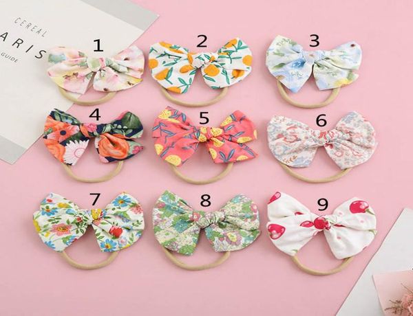 

baby hair accessories girls headbands kids head bands floral nylon toddler headband cute infant accessory b46833519797, Slivery;white