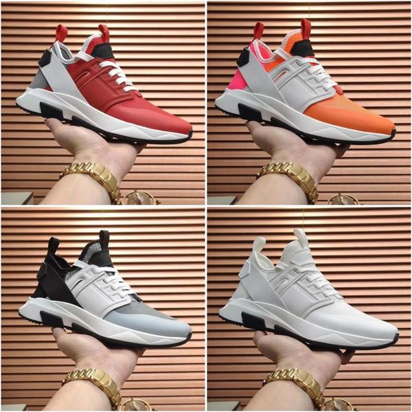 

jago sneakers designer casual shoes men trainers sports black red grey cowhide with breathable fabric jagga sneakers size 38-45