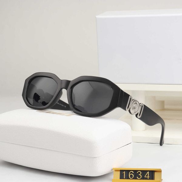 

men sunglasses women luxury designer fashion new head uv resistant ins style advanced sense original box, White;black