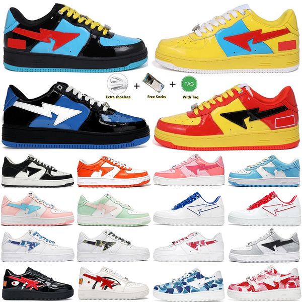 

designer running shoes platform shoe black white blue pink green red beige orange patent leather usa college suede camo pastel sneakers for