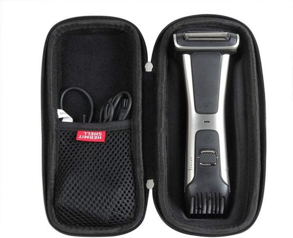 

hermitshell hard travel case for philips norelco bg703049 bodygroom series 7000 body trimmer shaver9925594