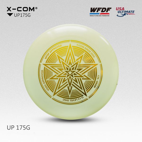 

other sporting goods xcom professional ultimate flying disc certified by wfdf for competition 175g 230626