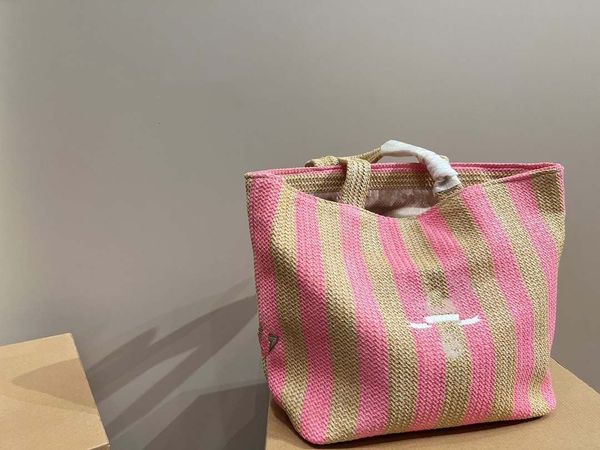

luxury l woven bag canvas large the totes bag quality shopping womens mens designer handbag shoulder linen travel crossbody clutch bags