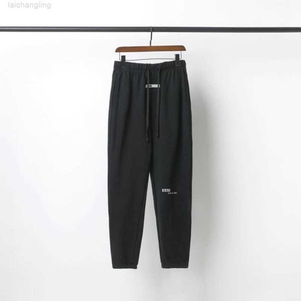 

mens autumn pants joggers fears womens of long god cotton luxury essentials sweatpant jogging reflective casual trouser botton sweatpants es, Black