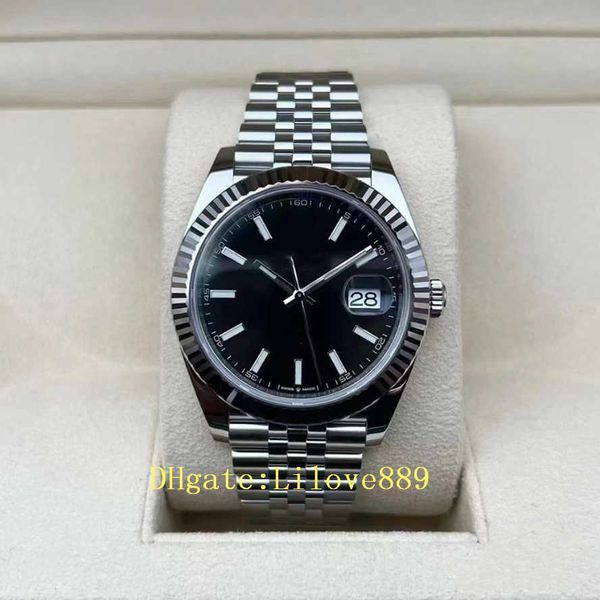 

- noctilucent waterproof 'men's mechanical 41mm silver dj126334 triangular pit pattern outer ring.', Slivery;golden