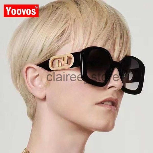 

sunglasses yoovos fashion square sunglasses women vintage big frame glasses men classic retro brand gafas luxury oversized lentes de sol j23, White;black