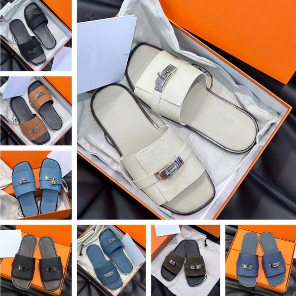 

classic flat woman beach slippers crystal sandals summer lady cartoon big head wide slipper real leather l bath women shoes with box, Black