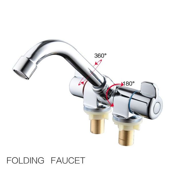 

brass cold water folding faucet tap 145*150mm marine boat rv caravan #004