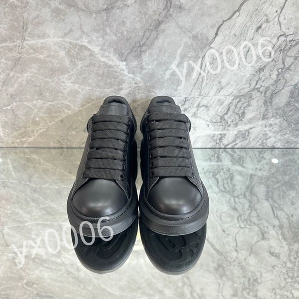 

designer flat sneaker trainer casual shoes denim canvas leather white fashion platform mens womens sneakers 35-46, Black