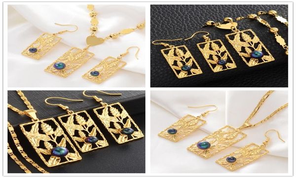 

anniyo hawaiian blossom jewelry sets black pearl necklace earrings leaf marshallese guam micronesia chuuk pohnpei flower 233621 c6612146, Silver