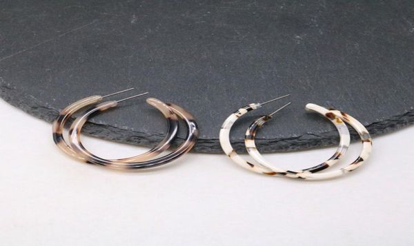 

simple cute c shaped resin more colors sweet pretty stud earring fashion earrings jewlery1846113, Golden;silver