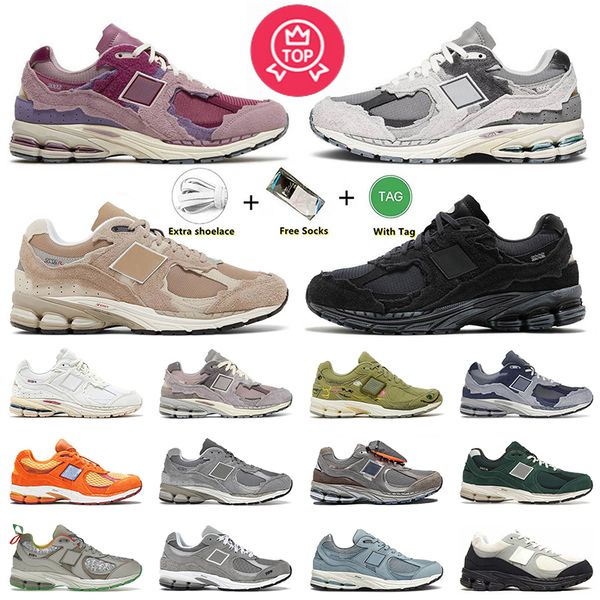 

authentic 2002r mens running shoes new ballance protection pack black grey pink rain cloud for men women bb2002r 2002 r ballence platform st, White;red