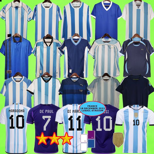

finals 22 23 retro soccer jerseys argentinas 1986 1993 1994 1996 1997 1998 2000 2002 2004 2006 2010 2014 vintage football shirt long sleeve, Black;yellow