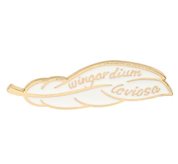 

magic incantation leaf metal brooches pin enamel brooches pins for women men gift fashion jewlery6375863, Gray