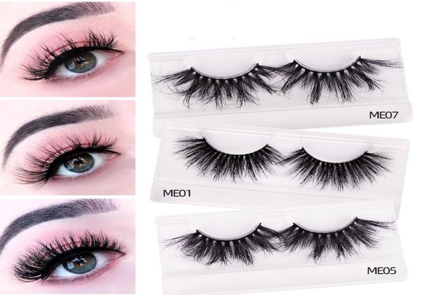 

25mm 5d eyelashes mink thick crisscross cruelty volume lash soft big dramatic full eye lashes makeup tool4036668