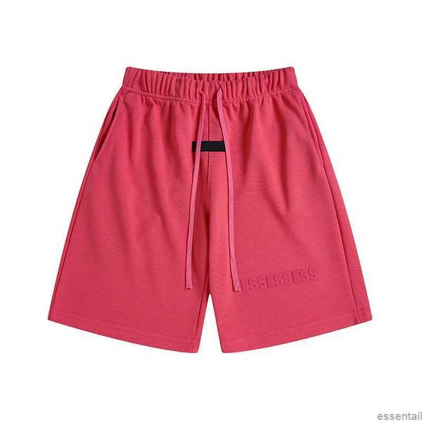 

essentail shorts high stree casual loose clothing sports short pants cotton fashion letter style tide knee length essentiel sweatpants new s, White;black
