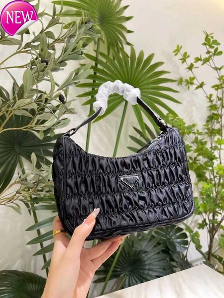 

brand designer bags handbags shoulder bags tote 2023 new armpit fold waterproof nylon cloth fashion underarm bag tote bags factory direct sa