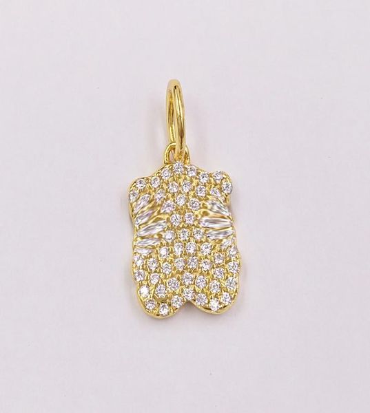 

gold gem power pendant with diamonds authentic 925 sterling andy jewel 8124440404528132, Silver