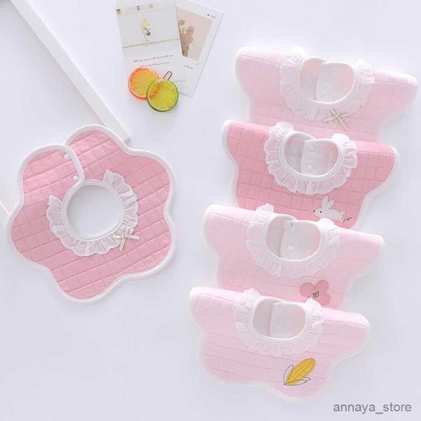 

bibs cloths baby girl bibs 360 rotatable round neck princess eating cloths newborn r230628
