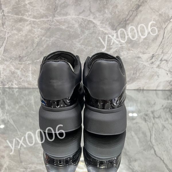 

2023 new luxurys fashion sneakers platform sole shoes women men casual shoe brand iconic designer classic white style, Black