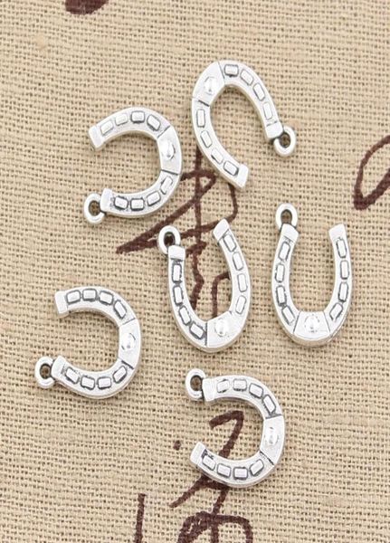 

charms lucky horseshoe horse 1512mm antique making pendant fitvintage tibetan silverdiy bracelet necklace3244443, Bronze;silver