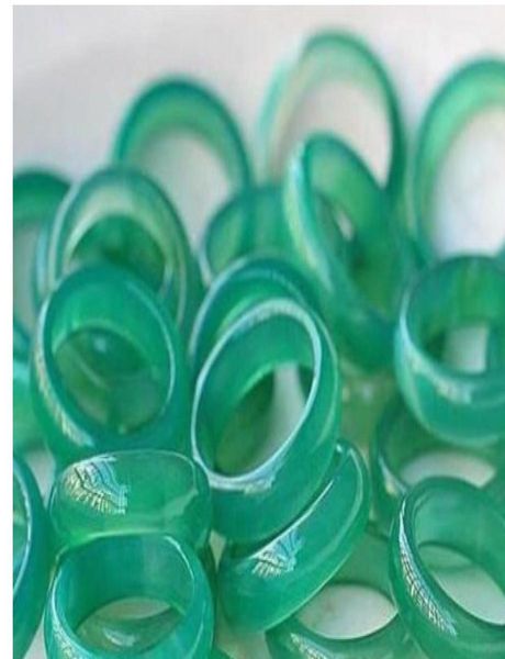 

100 natural fine jade in myanmar mix size ring 10pcs yyb01781326, Silver