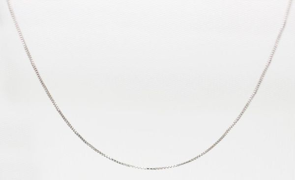

whole2018 s925 silver chain flat square snake necklace accessories fashion jewelry accessories shippin chains for women8748240