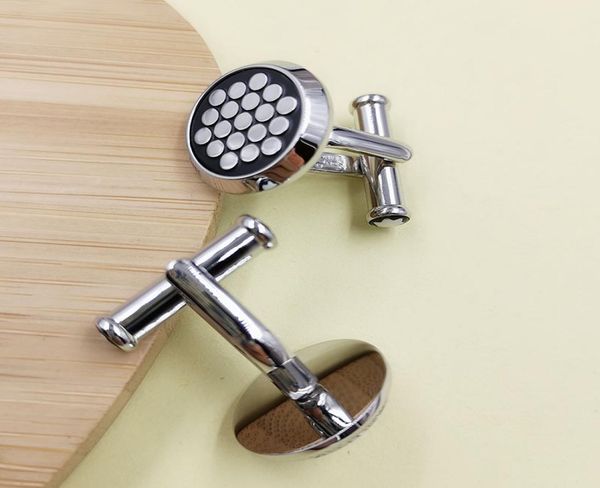 

new arrived cuff links jewelry stainless steel cufflink for mens1704298, Silver