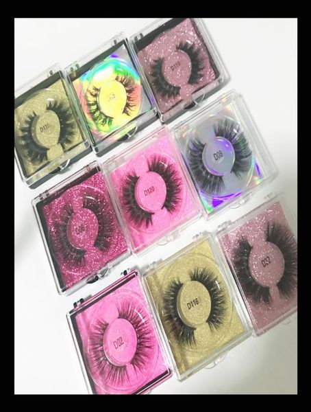 

customized box 3d mink lashes fluffy full strip false eyelashes cruelty lightweight amazing lash1140783