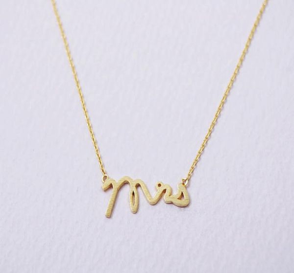 

30pcs english alphabet initials mrs madam mrs necklace small stamped word initial necklace tiny love alphabet letter necklaces6766909, Silver
