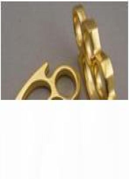 

new stainless steel ring brass knuckle dustersself defense personal security women039s and men039s selfdefense key rings6604855, Slivery;golden