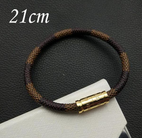 

charm stripe pulseiras leather designer bracelets men gold magnet 304 stainless steel bangles bracelets jewelry for women6996425, Golden;silver