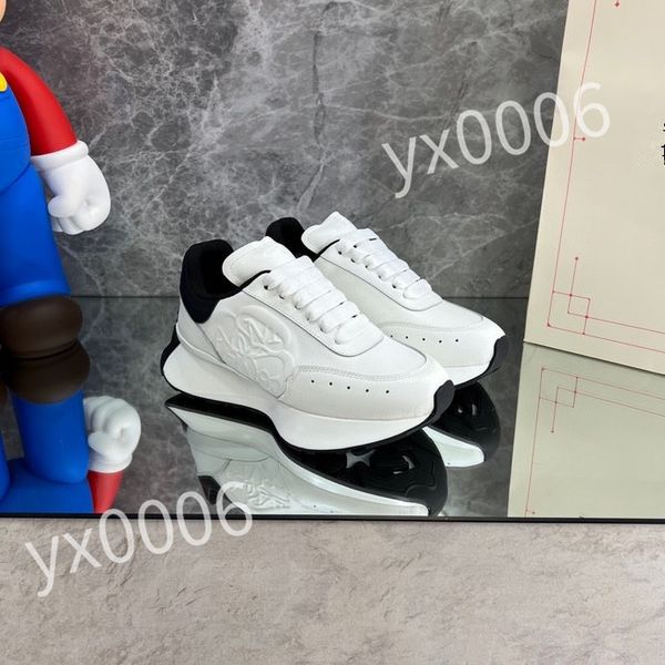 

luxury fashion sneakers platform sole shoes women men casual shoes brand iconic designer classic white style, Black