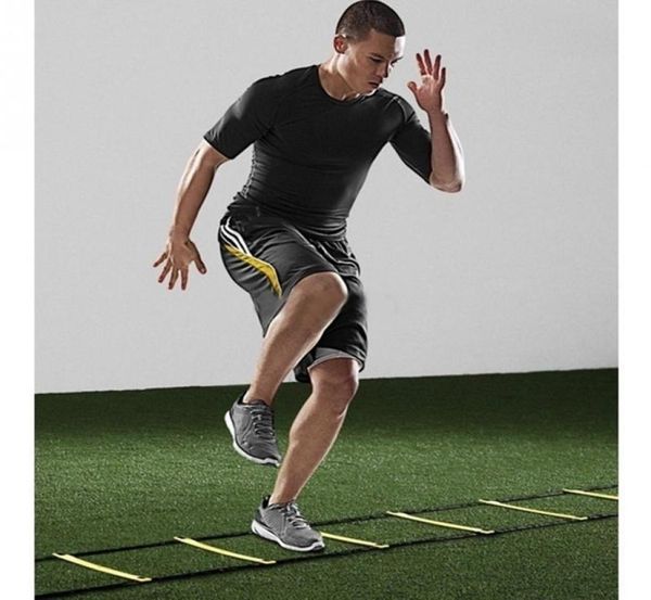 

for sports durable flat 8rung 4m agility ladder for speed soccer football fitness feet training4994767