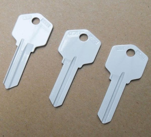 

50pc lot diy sublimationready house key blanks in kwikset kw1 profile for personalized diy printing2063062, Silver